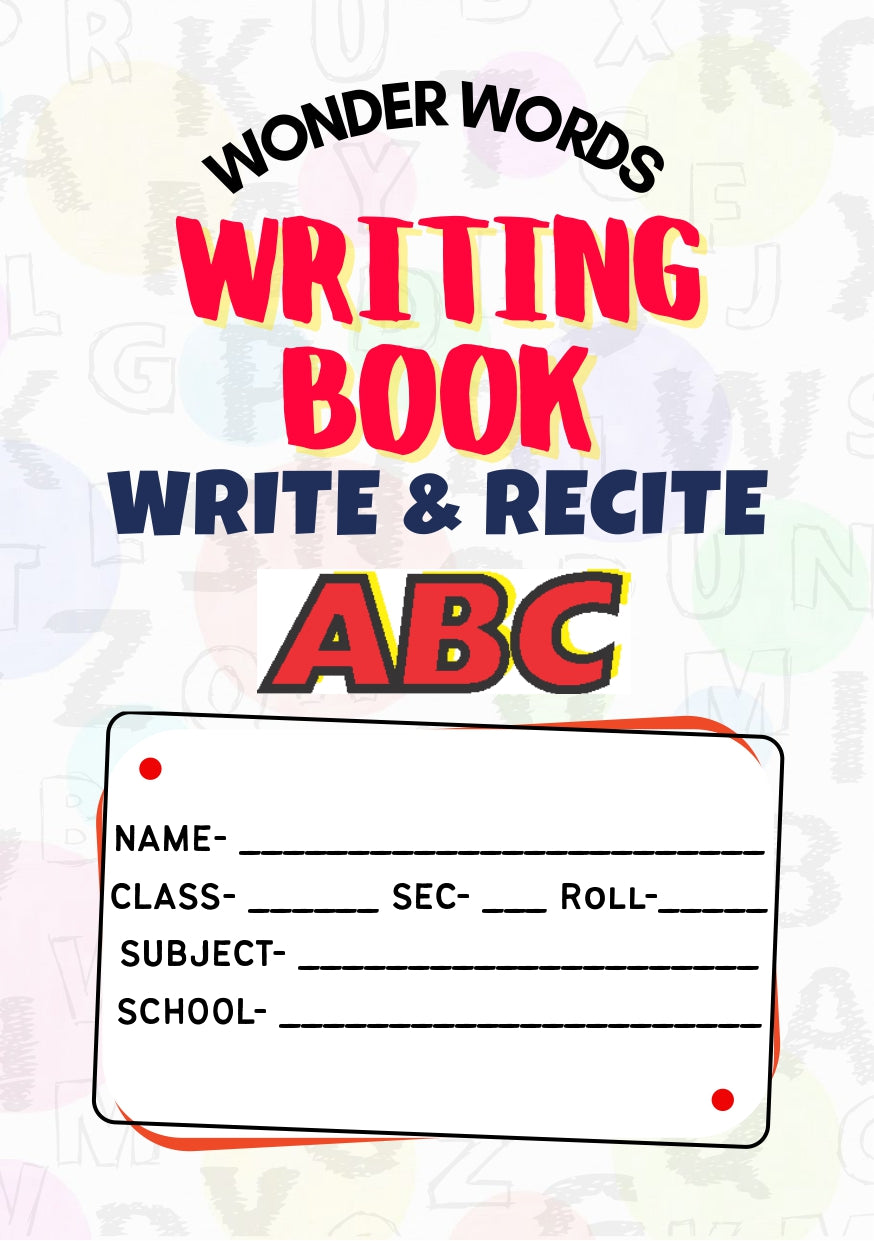 ABC Writing Book