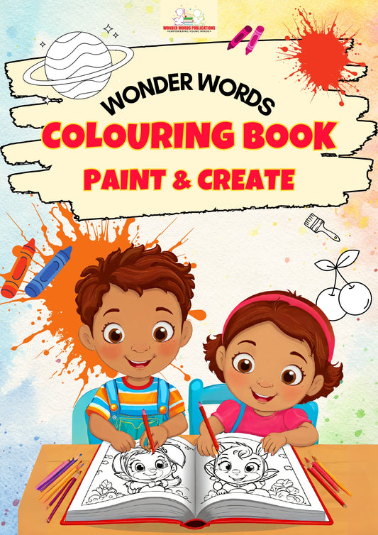 Colouring Book Paint and Create